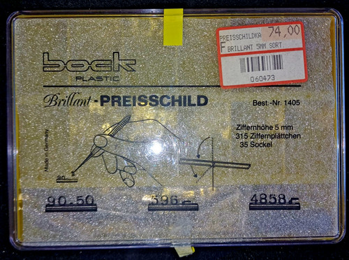 Preisschilder goldfarbig mm - preisschilder,