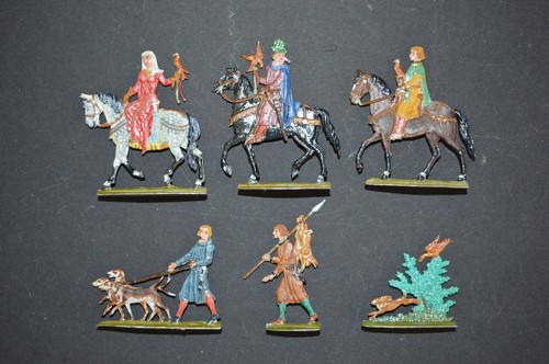 Zinnfiguren teile - 6,