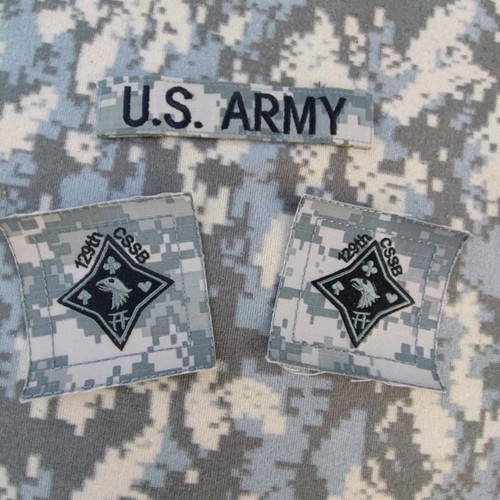 Army helm abzeichen - helm, 129th