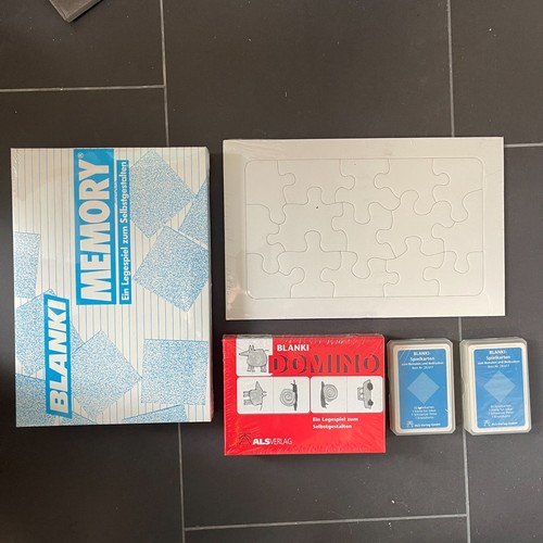Bastelmaterial blanko - -,