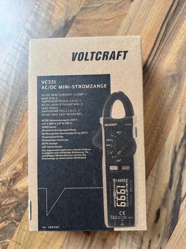 Voltcraft 331 stromzange - voltcraft,