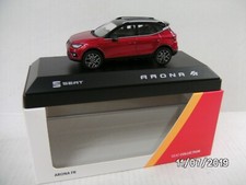 SEAT ARONA FR MODELLAUTO 1:43 MASSSTAB DESIRE ROT 6H1099300HBQ NEU ORIGINAL