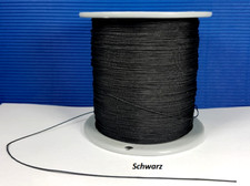 Insektenschutz, Rollo, Jalousie Schnur mit Seele  1,2mm schwarz 20 m