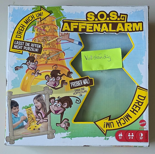 Mattel affenalarm - s.o.s.,