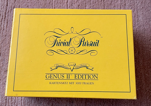 Trivial pursuit genus ii - pursuit,
