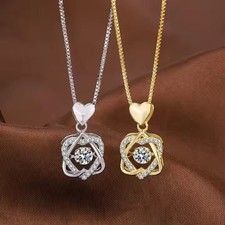 Halskette herz sterlingsilber - halskette,