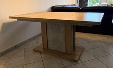 ? Ausziehtisch in Eiche-Optik – sehr guter Zustand – ausziehbar auf 2,15 m!