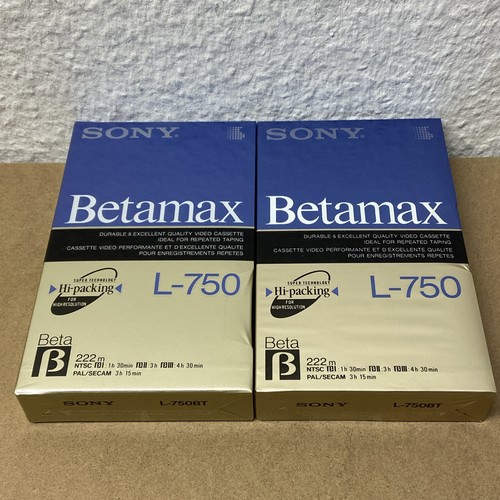 Sony betamax 750 - sony, l-750