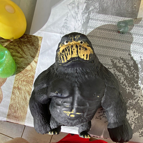 Gorilla dekofigur statue aus - gorilla, dekofigur/statue