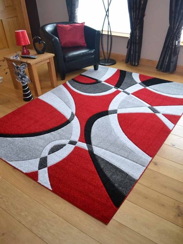 Neu silber rot - silber, grau