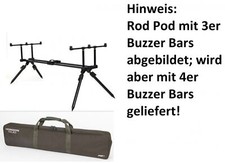 Fox Horizon Pod Dual 4er Rod Pod Rutenständer für 4 Karpfenruten - Karpfenangeln