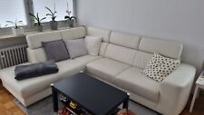 Weißes Ledersofa in sehr gutem Zustand - Abholung in München 