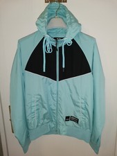 NEU! Elegante Freizeitjacke von Sir BENNI MILES, Gr. L, in Türkis, mit Kapuze