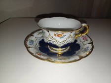 Meissen Mocca-Gedeck B-Form