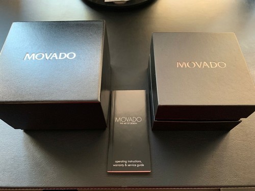 Movado vintage uhrenetui - movado,