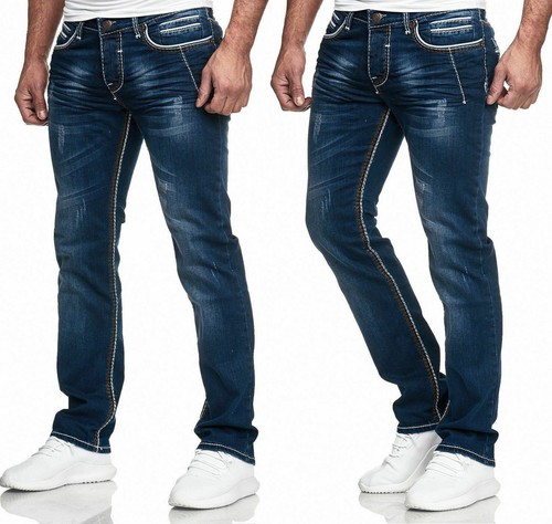 Herren jeans hose denim black - herren,