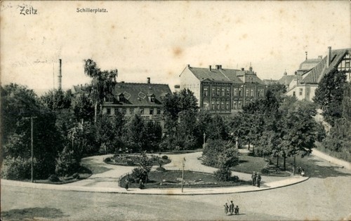 Zeitz burgenlandkreis - ak,