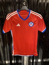Chile Adidas Herren Heim Fußball Trikot 2022 Small
