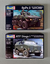 Revell 03118 - SpPz 2 Luchs + 03142 - ATF Dingo (Schachteln versiegelt)