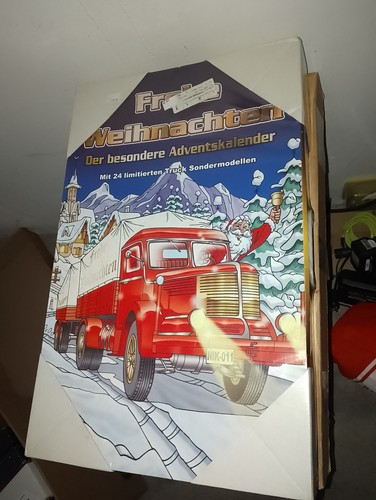 Lkw modell adventskalender - lkw-modell,