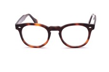 Fassung Acetat Retro 60er Mode Jahre Herren Havanna James D 48-23mm Italy Neu