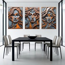 LEINWAND BILD ER XXL ABSTRAKT