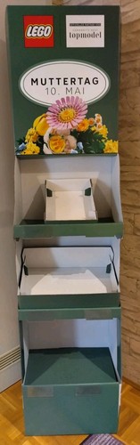 Lego verkaufsaufsteller blumen - lego,