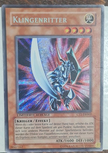 Yugioh ct1 de002 klingenritter - yugioh, ct1-de002