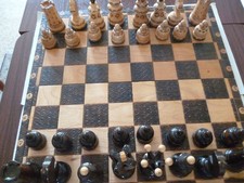 Schönes großes Schachspiel