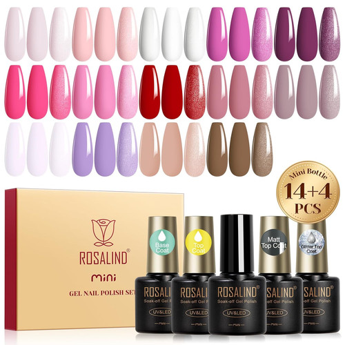 Rosalind nagellack set 18 - set,,