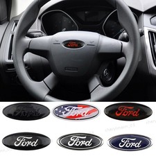 1X Auto Lenkrad Logo Aufkleber