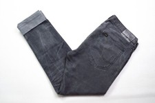 Lee Jeans Hose Pant Trouser Pantalones Pantaloni Denim Luke Black Grau W 33 L 34