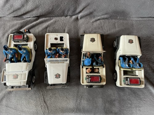Blech jeep police patrol - 4x,