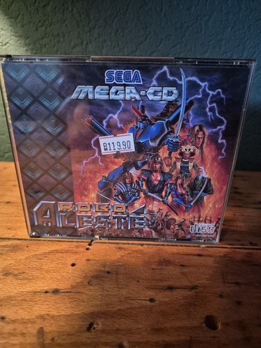 Sega mega robo aleste cib - cd, aleste,