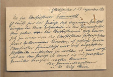 Los3   vom 05.08  Heimatbeleg   Göttingen  1922