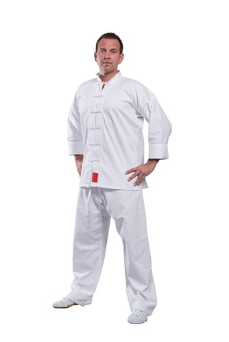 Kung anzug shaolin weiß - kung,