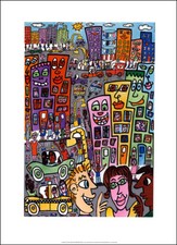 Living in the country of opportunity PopArt Kunstdruck Poster Plakat Rizzi 20