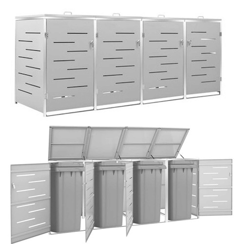 Mülltonnenbox für tonnen - 4,