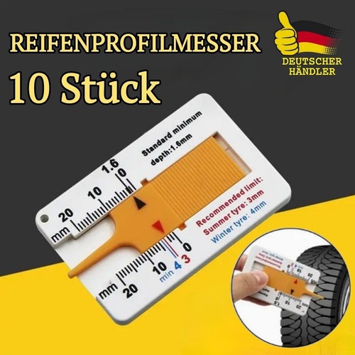 10x reifenprofilmesser auto - 10x,
