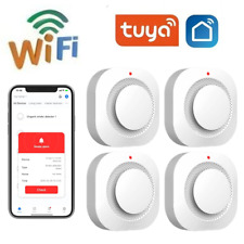 Wi-Fi Smart Rauchmelder Feuermelder Alarm Brandschutz Smart Rauchwarnmelder DE