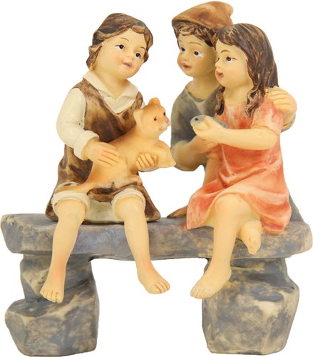 Krippenfiguren kindergruppe - krippenfiguren, 8