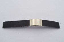 LONGINES HYDROCONQUEST KAUTSCHUK ARMBAND BRACELET 19MM STAHL VINTAGE