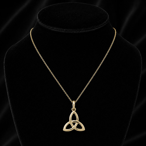 Gelbgold dreifaltigkeit knoten - dreifaltigkeit,