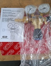 Druckminderer Sauerstoff 300 bar Schutzgas Manometer MAG WIG + Regler