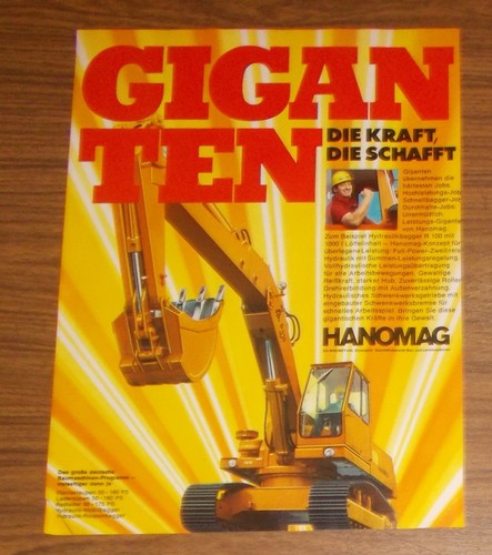 Seltene werbung rheinstahl - werbung,