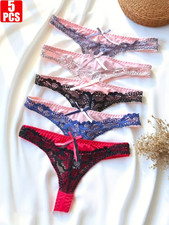5er-Set Damen String Slips
