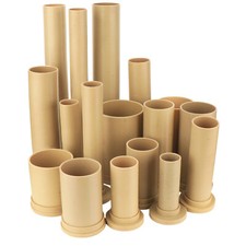 3D DIY Kerzen Gießform Kunststoff Kerzenform Zylinder mit abnehmbarem Boden