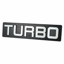 Auto Turbo Emblem Relief 3D