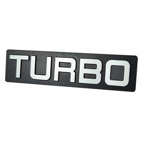 Auto turbo emblem relief - emblem,