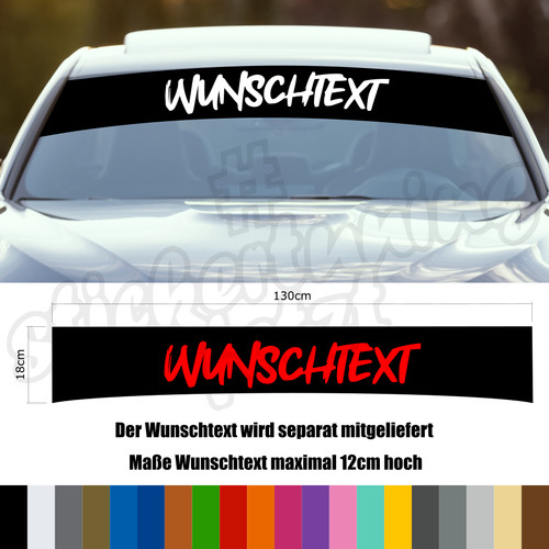 Aufkleber scheibenkeil - aufkleber,